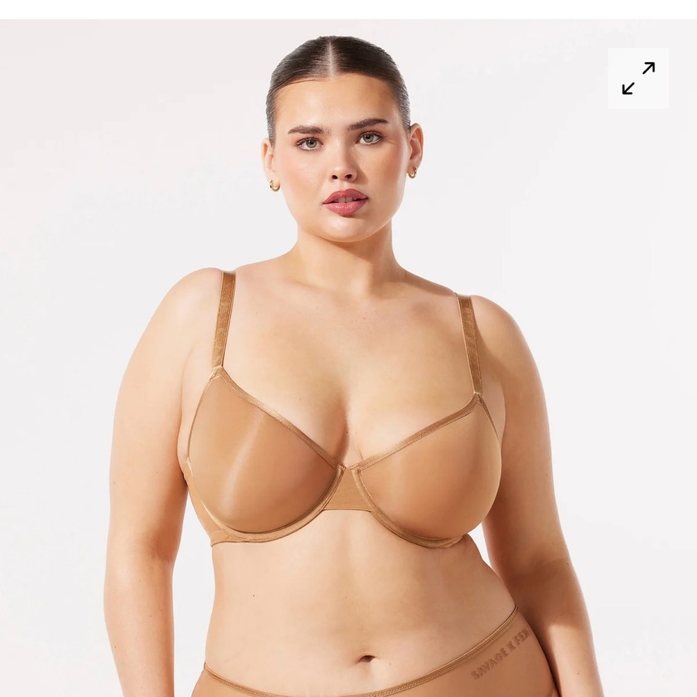 Savage X Fenty SHEER SPACER DEMI BRA